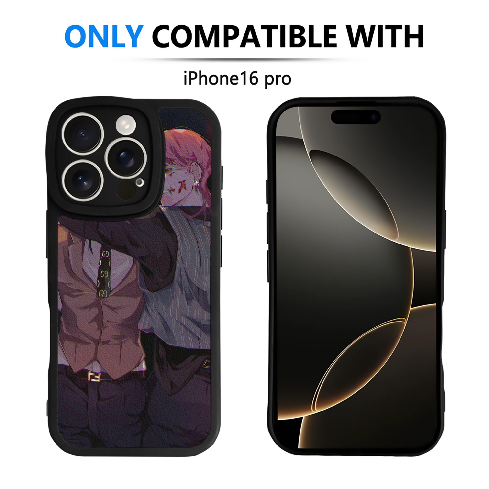 （画像用） 東京リベンジャーズ Tokyo Revengers 【iPhone 16シリーズ対応】シリコンスマホケース（レザー調） 材質：シリコン
